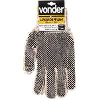 Luva Malha Algodão/poliéster Bege Pigmentada 4 Fios Vonder - 2