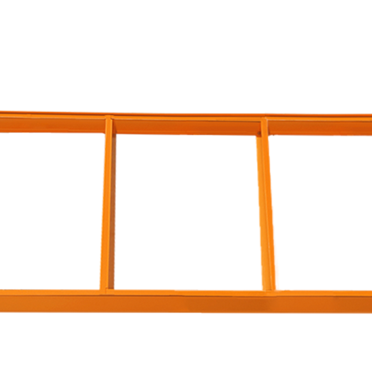 Longarina Mini Porta Paletes 500kg 80x180cm Laranja Presto - 3