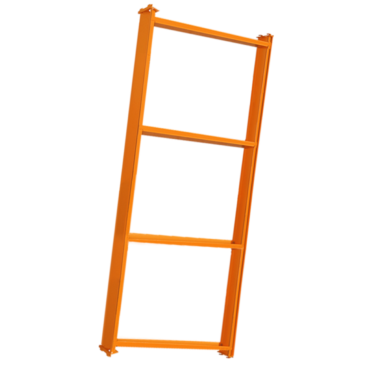 Longarina Mini Porta Paletes 500kg 80x180cm Laranja Presto - 4
