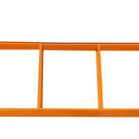 Longarina Mini Porta Paletes 500kg 80x180cm Laranja Presto - 3