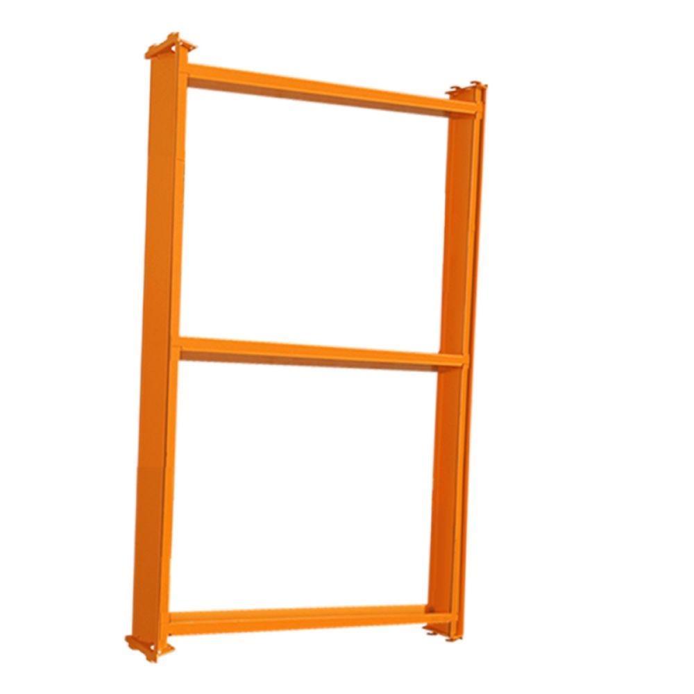 Longarina Mini Porta Paletes 500kg 80x120cm Laranja Presto - 3