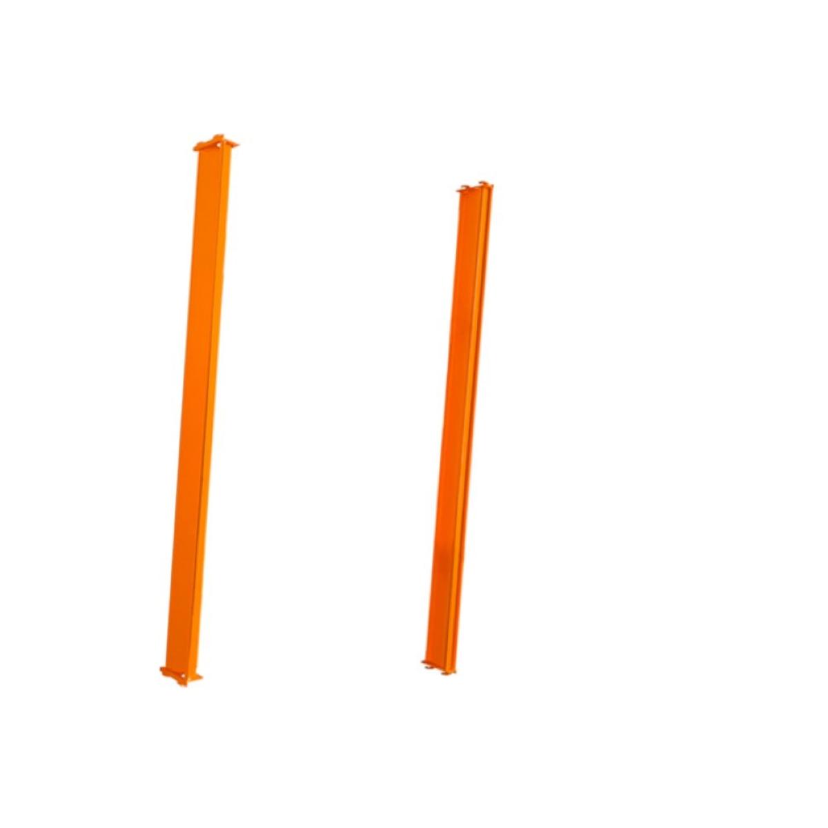 Longarina Mini Porta Paletes 250kg 120cm Laranja Presto - 3