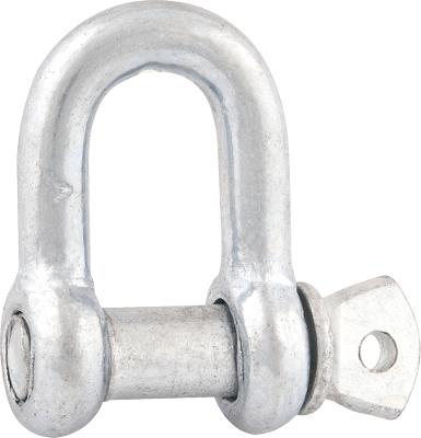Manilha p/ cabo aço 1" reta leve pino reforçado galv Vonder