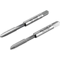 Macho Manual Aço Rápido Nº 6 3/64'' Unc Jogo c/ 2 pçs Vonder - 1