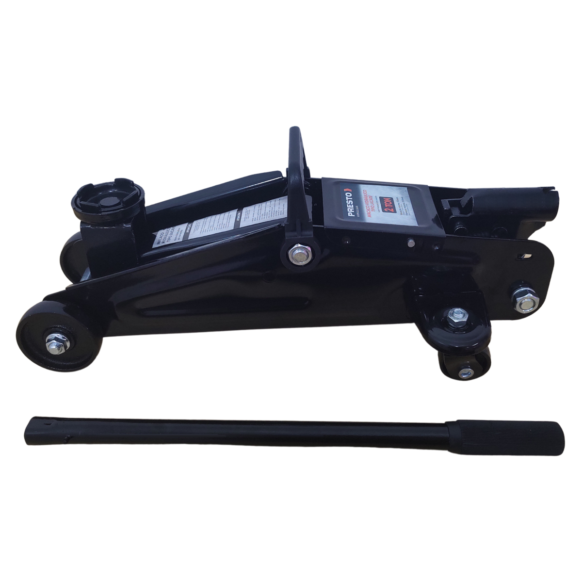 Macaco Hidráulico Jacaré 2 Toneladas Elevacao 75 Presto - 6