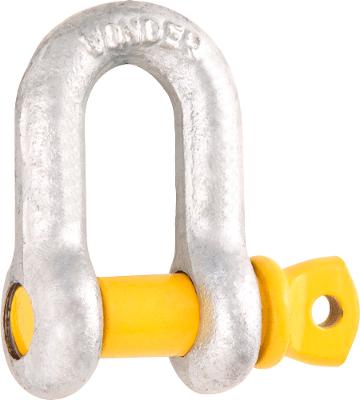 Manilha p/ cabo de aço 1" reta pesado galv Vonder Plus