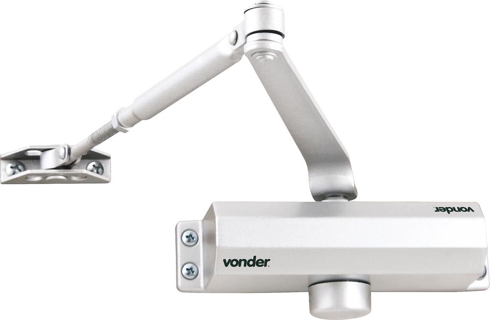 Mola aérea n.3 40 à 65kg alumínio prata Vonder - 1