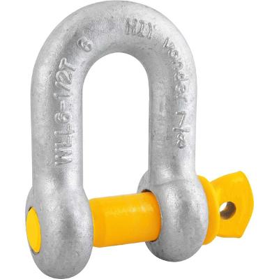 Manilha p/ cabo de aço 7/8" reta pesado galv Vonder Plus