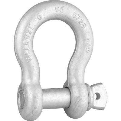 Manilha p/ cabo de aço 7/8" curva pesado galv Vonder Plus