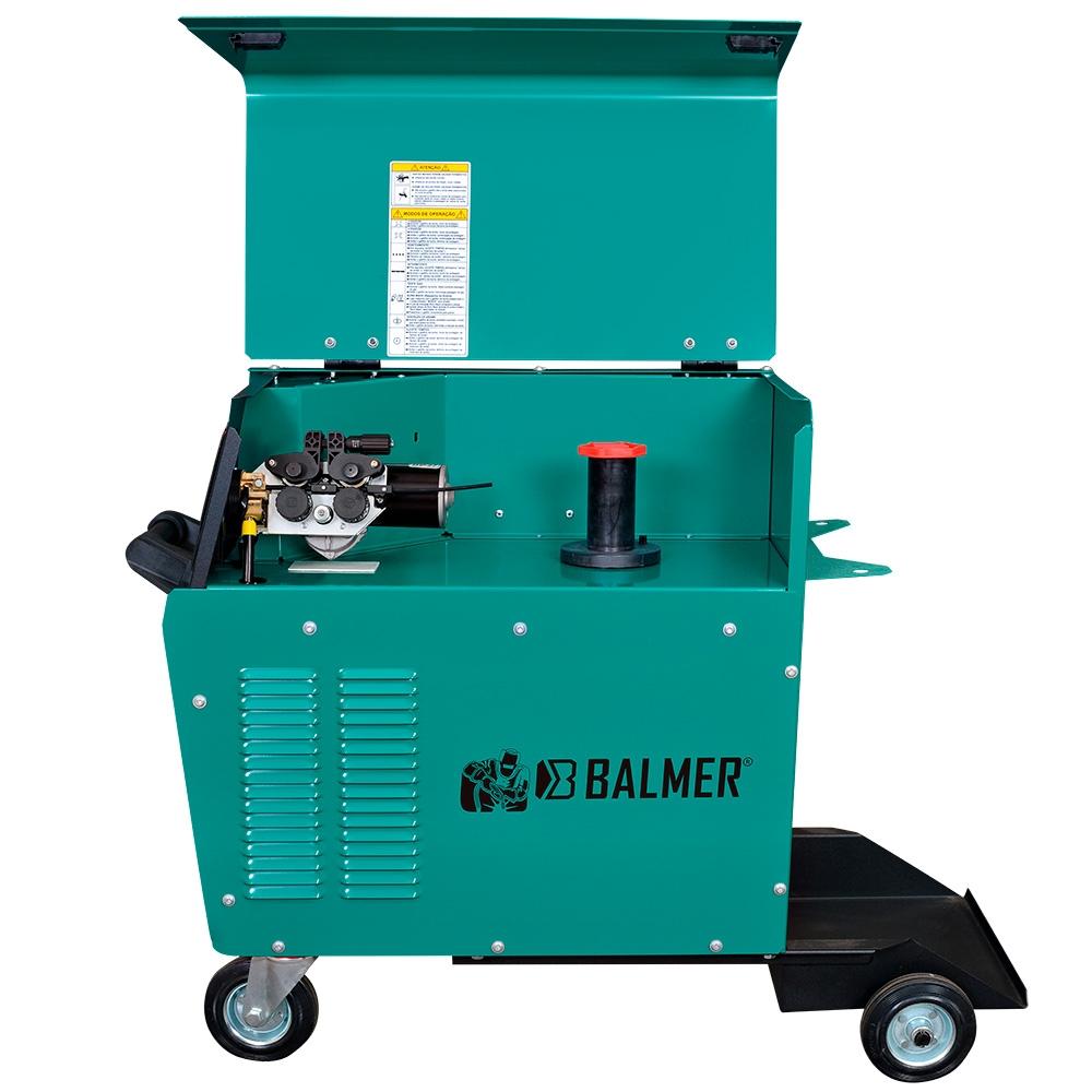 Máquina de Solda MIG/MAG Vulcano MIG-284T 30-280A 220/380V 30081103 Balmer - 5