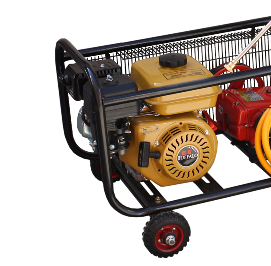 Pulverizador Buffalo c/Carrinho 6,5CV 4T 30-45L/Min 50m - 1
