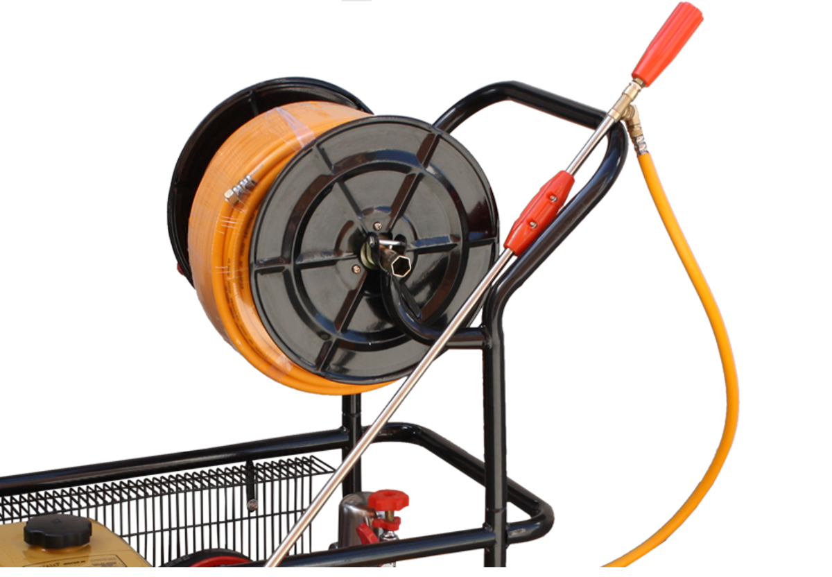 Pulverizador Buffalo c/Carrinho 5,5CV 4T 14-22L/Min 50m - 2