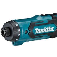 Parafusadeira Furadeira 5mm Bateria 7.2V com Bateria Carregador Kit Bit Maleta Metal DF012DSE Makita - 5