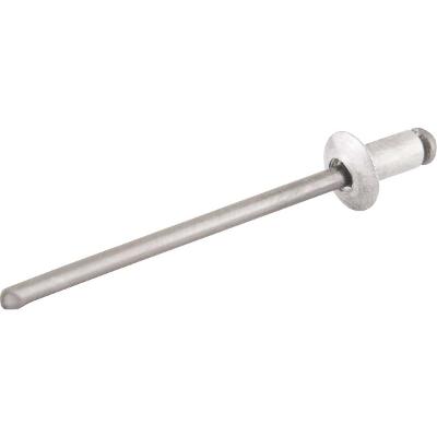 Rebite Repuxo De Alumínio 4,0x6,0mm Mandril Aço Com 100 Peça