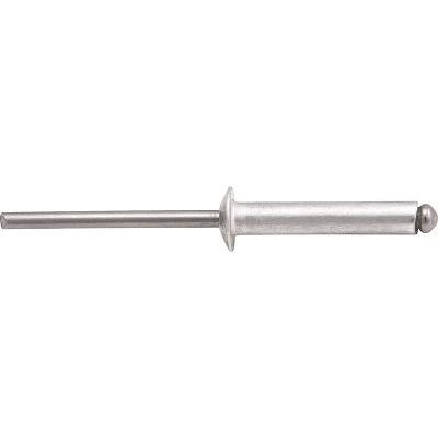 Rebite Repuxo De Alumínio 6,2x22,0mm Mandril Aço Com 100 Peç