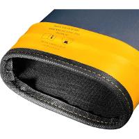 Bota PVC 41/42 Azul/Amarela Cano Médio Com Forro Vonder - 5