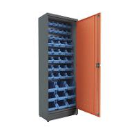 Armário Gaveteiro Misto Azul Presto - 2