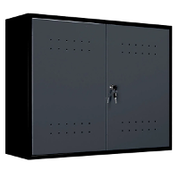 Armário Aéreo 1 Prateleira Ábile Dark Presto - 1