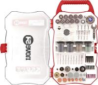 Jogo de acessórios p/ microrretífica c/ 208 pç amr208 Nove54 - 2