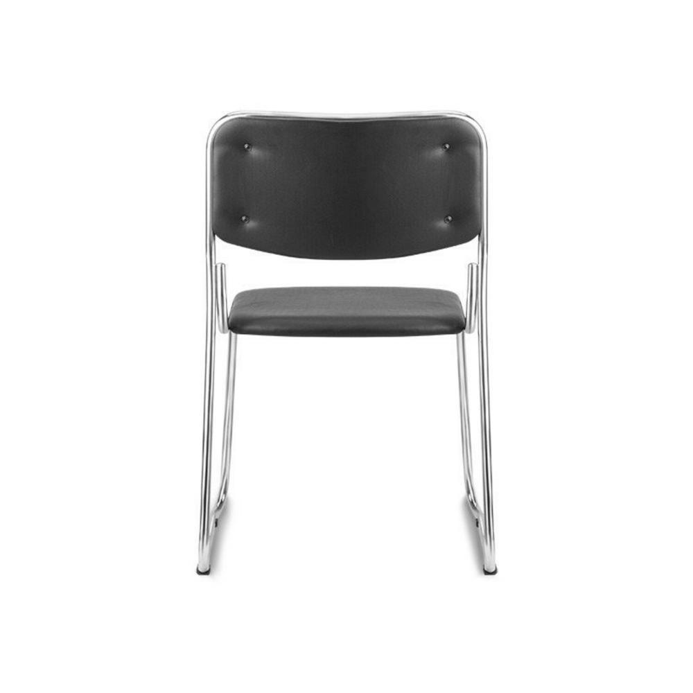 Kit Cadeiras Empilháveis Preto c/ 5 un Pel-1114 Pelegrin - 3