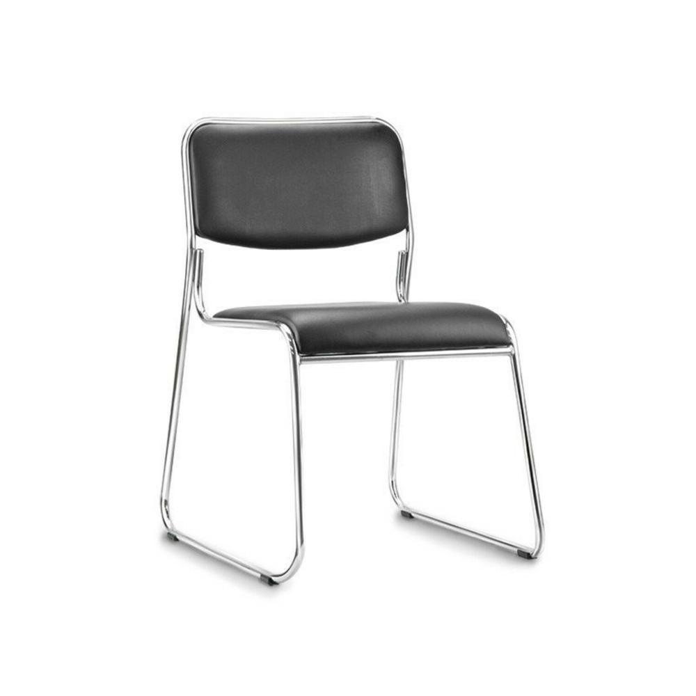 Kit Cadeiras Empilháveis Preto c/ 5 un Pel-1114 Pelegrin - 4