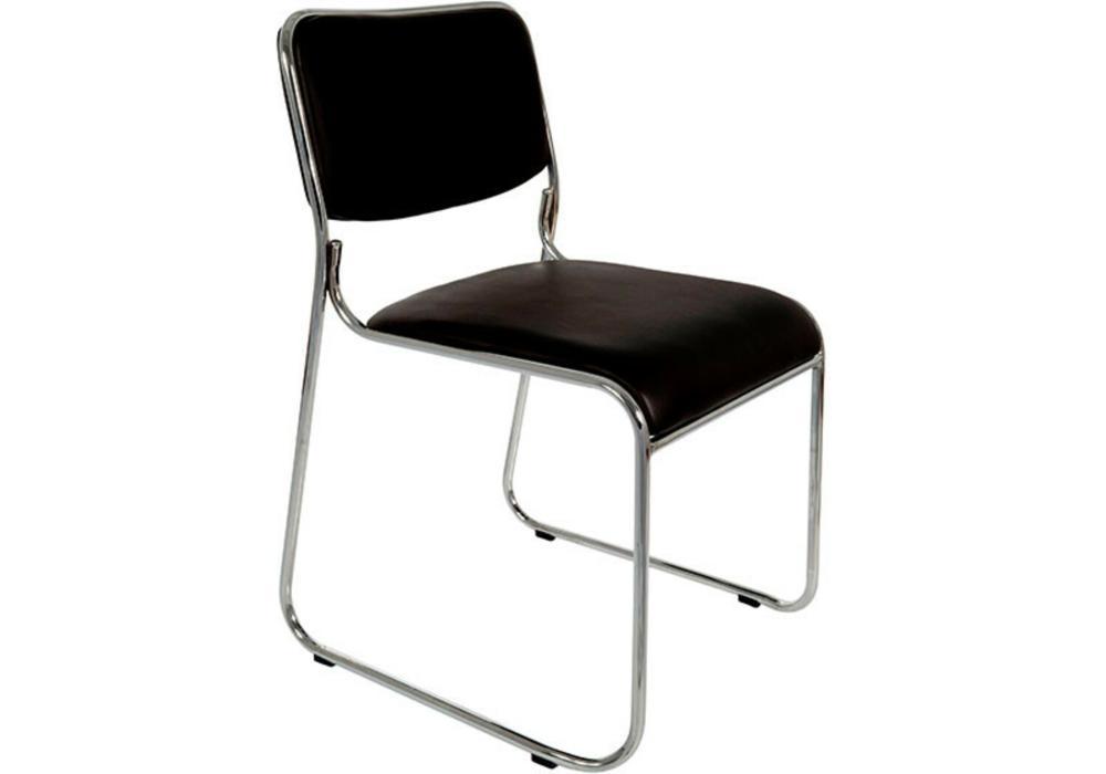 Kit Cadeiras Empilháveis Preto c/ 5 un Pel-1114 Pelegrin - 5