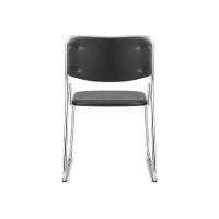 Kit Cadeiras Empilháveis Preto c/ 5 un Pel-1114 Pelegrin - 3