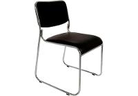 Kit Cadeiras Empilháveis Preto c/ 5 un Pel-1114 Pelegrin - 5