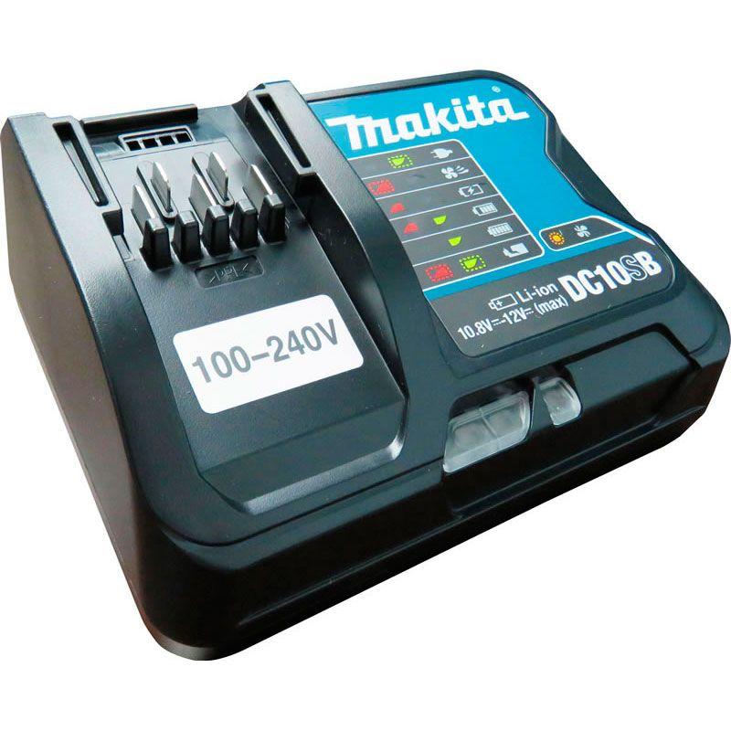 Kit 2 Baterias 12V 2AH Carregador Bivolt Maleta 197656-9 Makita - 4