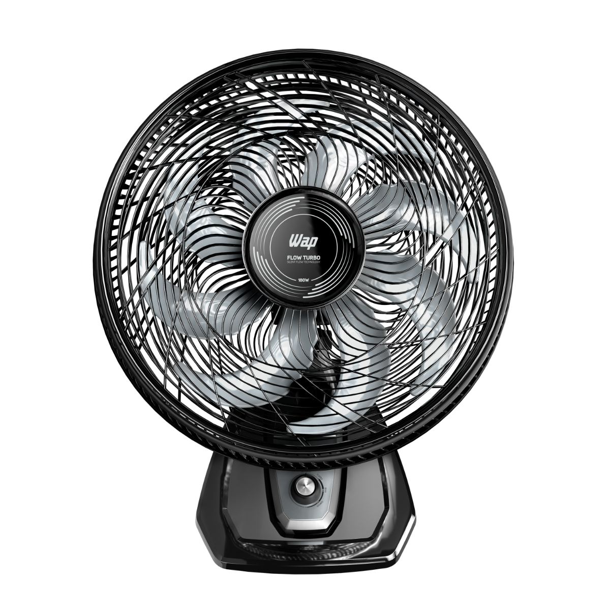 Ventilador 2 em 1 Mesa e Parede 180W 50 cm 8 Pás Potente Silencioso e Econômico com 3 Velocidades WAP FLOW TURBO 127V - 2