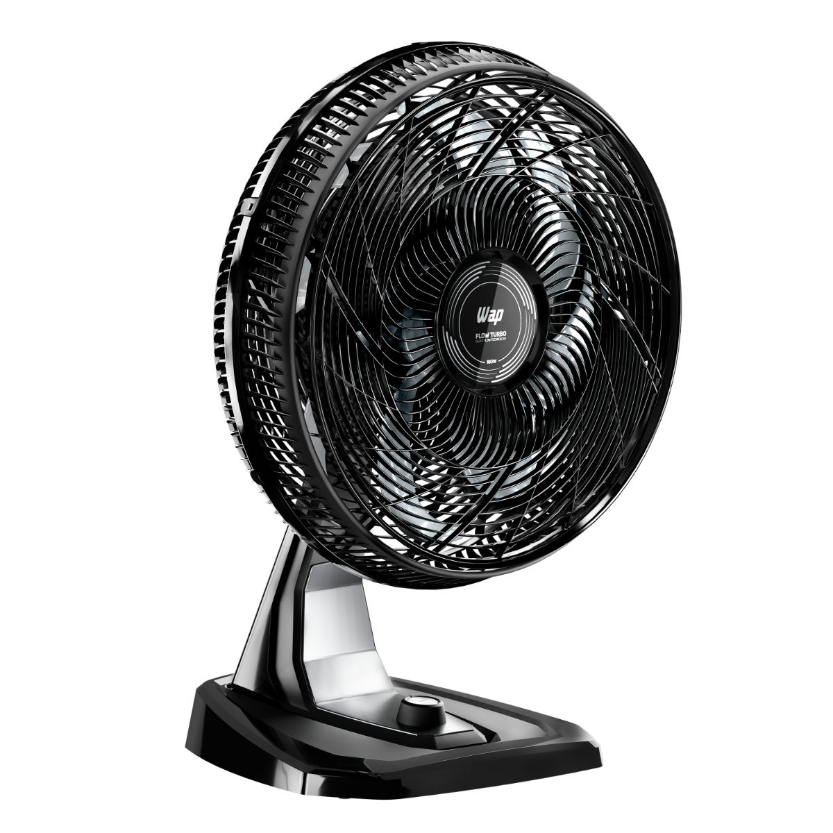 Ventilador 2 em 1 Mesa e Parede 180W 50 cm 8 Pás Potente Silencioso e Econômico com 3 Velocidades WAP FLOW TURBO 127V - 4