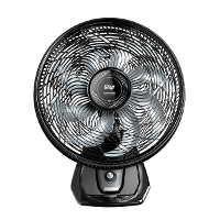 Ventilador 2 em 1 Mesa e Parede 180W 50 cm 8 Pás Potente Silencioso e Econômico com 3 Velocidades WAP FLOW TURBO 127V - 2