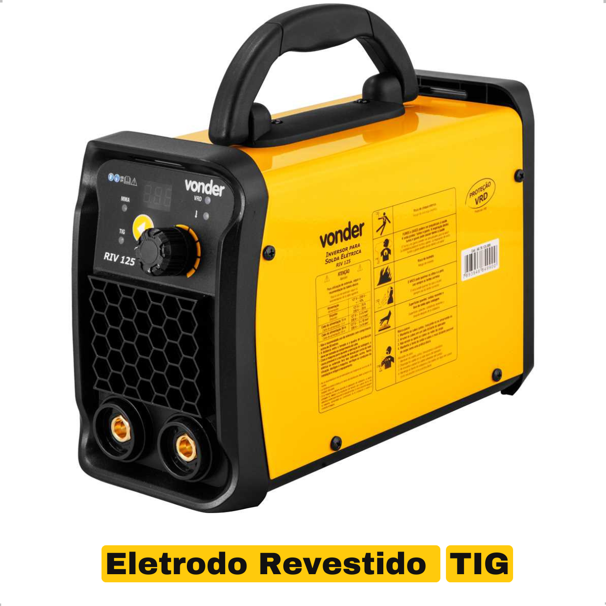 Inversor de Solda 120A Tig Bivolt IM125 Vonder - 2