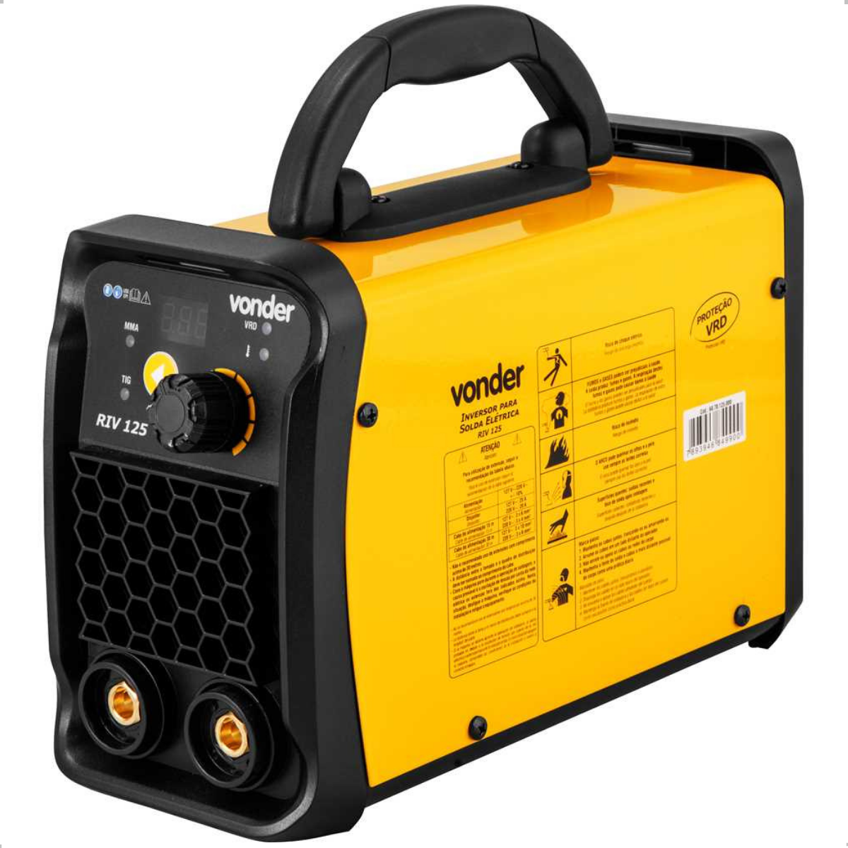 Inversor de Solda 120A Tig Bivolt IM125 Vonder - 7
