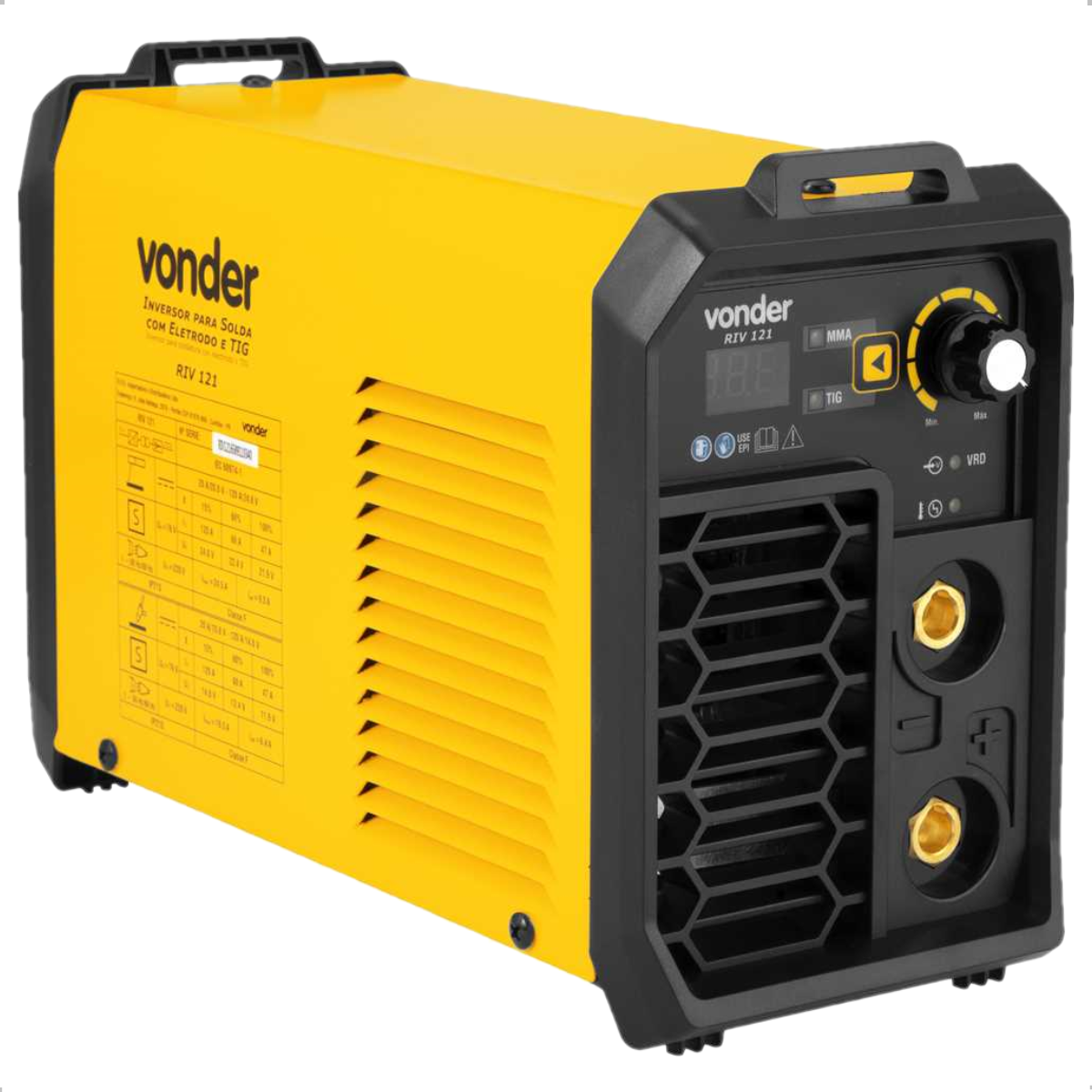 Inversor de Solda 120A Tig 220V RIV121 Vonder - 3