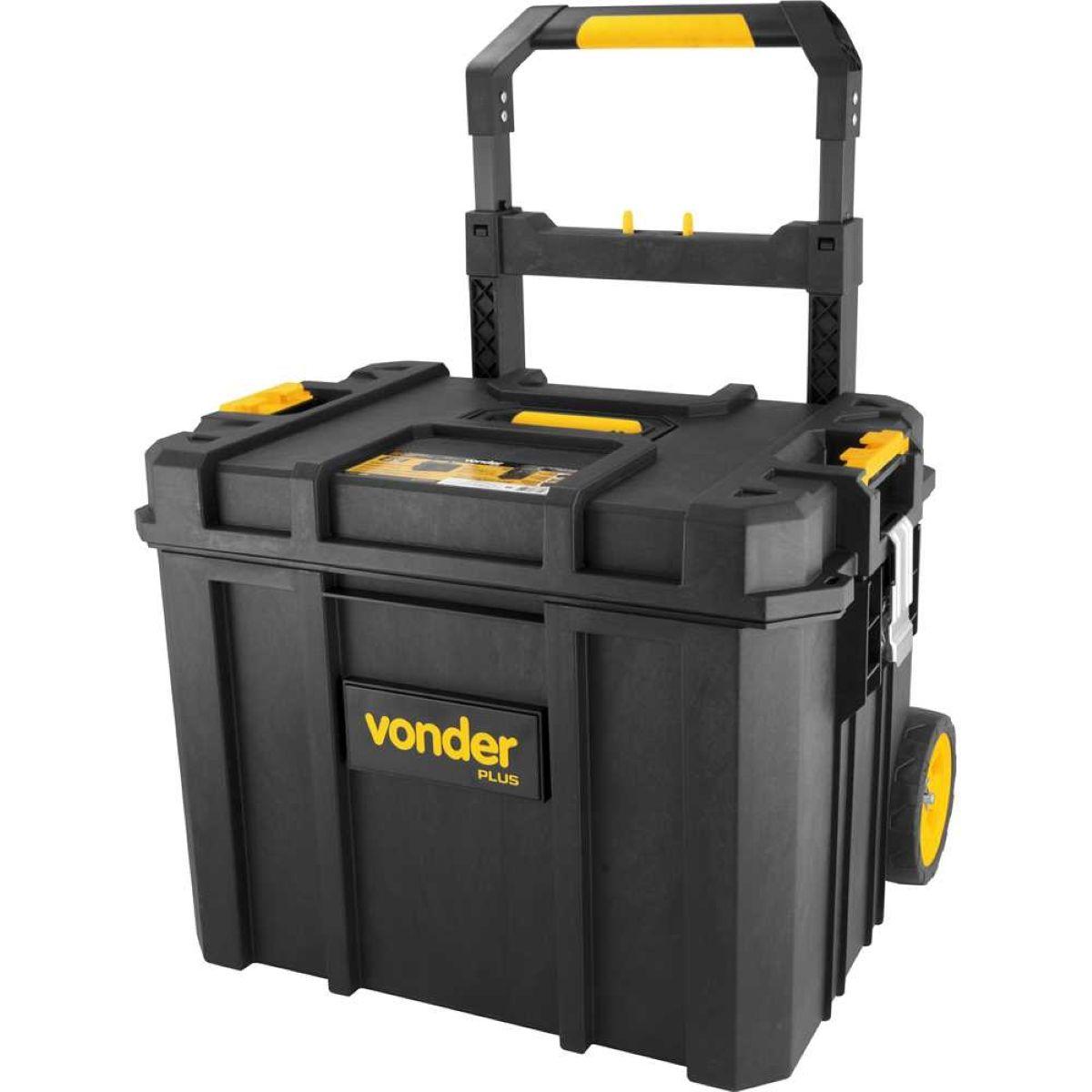 Caixa de Ferramentas Plástica com Rodas CRV 900 Vonder - 4