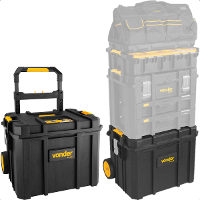 Caixa de Ferramentas Plástica com Rodas CRV 900 Vonder - 1