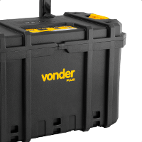 Caixa de Ferramentas Plástica com Rodas CRV 700 Vonder - 6