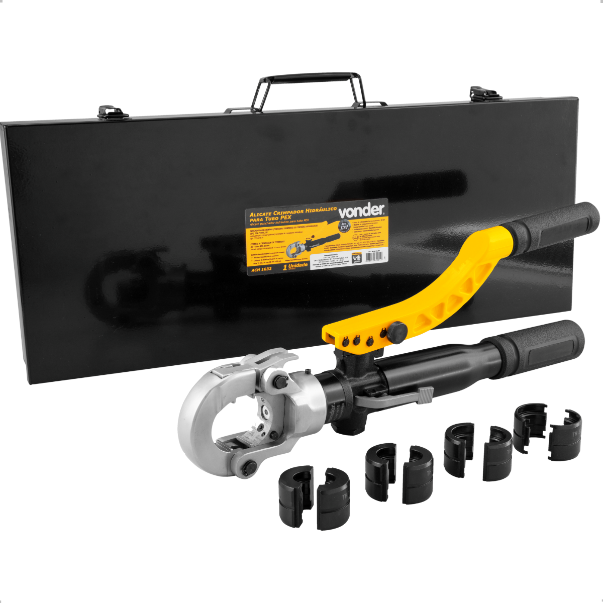 Alicate Crimpador Hidráulico Tubo PEX ACH1632 Vonder - 7