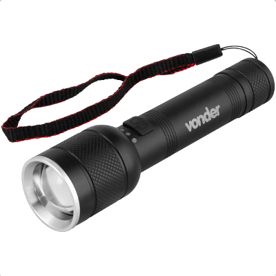 Lanterna Recarregável 400 Lumens Ajuste de Foco LRV400 Vonder