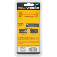 Lanterna Recarregável 400 Lumens Ajuste de Foco LRV400 Vonder