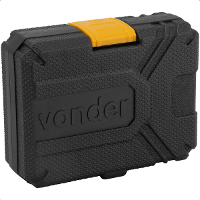 Jogo de Soquetes Sextavado Encaixe 1/4" 16 Peças Vonder - 6