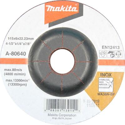 Disco de Desbaste 115 x 6 x 22.23 Wa36N Makita