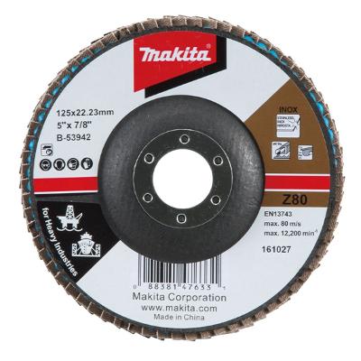 Disco Flap 125 mm x 22.23 mm Z80 B-53942 Makita