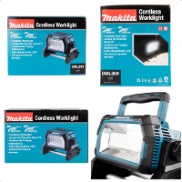 Refletor para Área de Trabalho Sem Bateria Sem Carregador DML809 Makita - 8