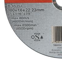 Disco de Corte e Desbaste Abrasivo B-45353-10 Makita 10 Unidades - 2