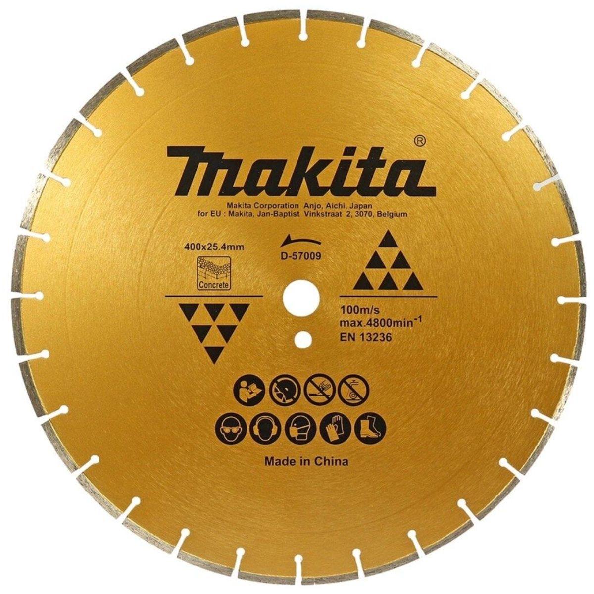 Disco de Corte Diamantado 400 x 25.4 mm D-57009 Makita - 1