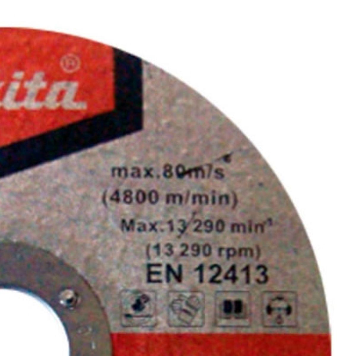 Disco de Corte Inox com 10 Unidades D-20030-10 Makita - 3