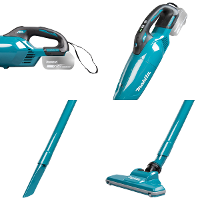 Aspirador de Pó a Bateria LXT 18V DCL284FZ sem Bateria e Carregador Makita - 2