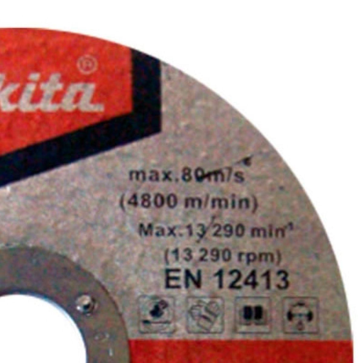 Kit Disco de Corte Inox D-20024-10 Unidades Makita - 4